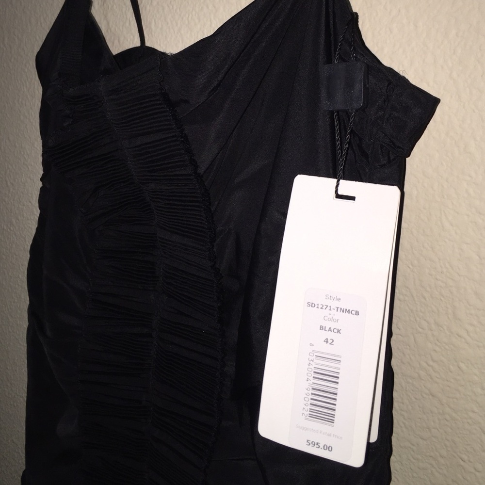 Black Dolce & Gabbana Sexy Party Mini D&G Dress 42 - Picture 3 of 4